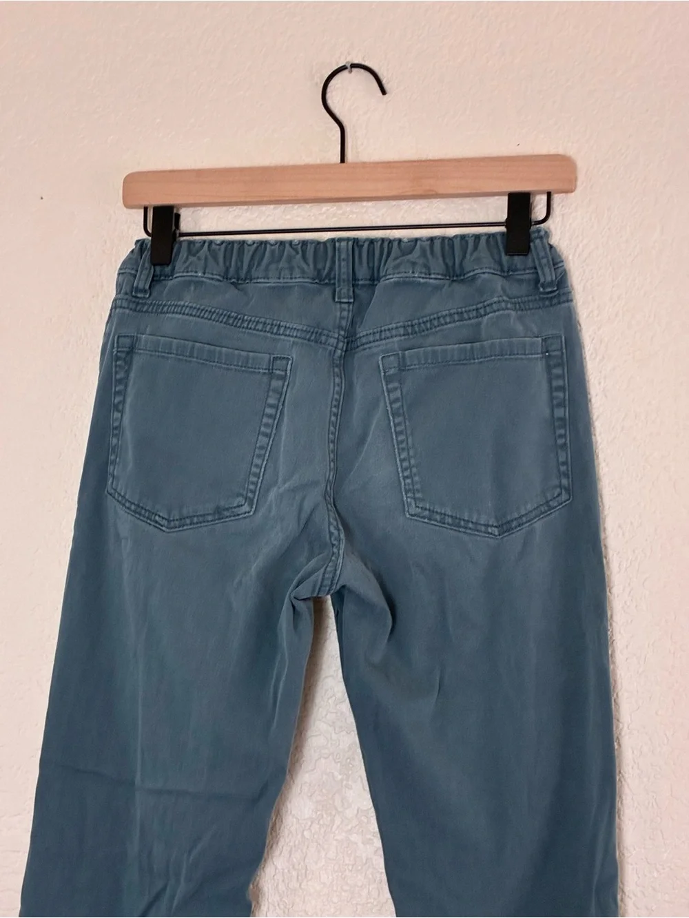 Old Navy | Green casual adjustable waist straight leg green pants size 16